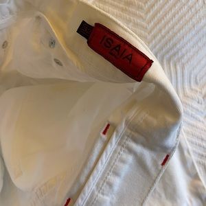 Isaia White Mens jeans